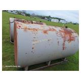 500 gal Round Fuel Tank