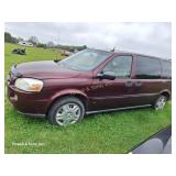 '07 Uplander 3-Seat Van, V6/AT Non Run 244k mi
