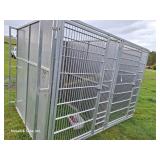 8' x 6' x 6' Double Animal Cage