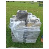 Pallet of 12' Retaining Wall Blocks