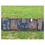 Black Skid Steer 4-Prong Manure Forks