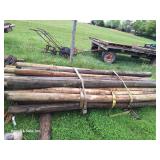 (22) 10' x 5' Brace Poles (Each)