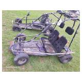 Purple 11hp 2-Person Go Cart