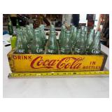 coke crate with bottles