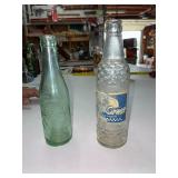 Two vintage Cynthiana Kentucky bottles