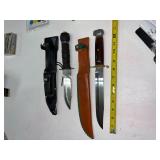 Arkasa toothpick knife and survival knife