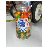1984 unopened M&M jar