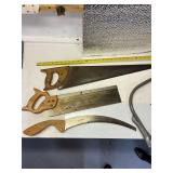 lot of saws