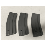 3-5.56 mm 30 round magazines, tub is not included, see pictures for details.