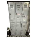 B1... Locker bank with 6 lockers, pictures for details.