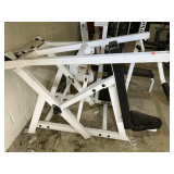 Body Masters shoulder press, please inspect, no guarantee all parts are there, see pictures for details.