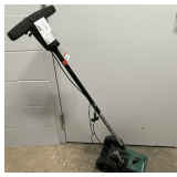 Weedeater gas powered edger, pull cord assembly needs repair, working condition unknown, see pictures for details.