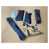 PARTS FROM A JENNINGS BRYCO 59 9MM