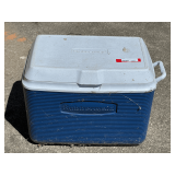 Rubbermaid cooler, see pictures for details.