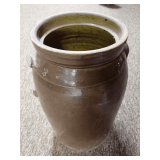 Vintage Stoneware Crock Marked 3