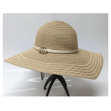 Tan Multi Straw Sun Hat