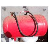 Portable Air Tank with Gauge and Hose