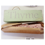 Thyme Sign and Cupcake Liners