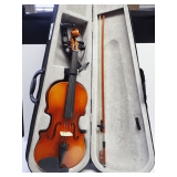 4/4 Violin with Bow and Hard Case