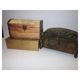 Decorative Wooden Box Set of Three