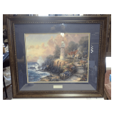 Thomas Kinkade 'The Light of Peace' Library Edition Framed Print