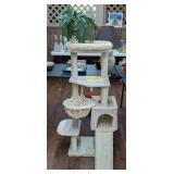 CAT TREE NEARLY 5' TALL
