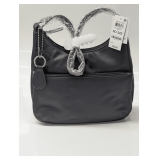 Giani Bernini Nappa Hobo Navy Leather Handbag