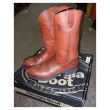 Georgia Boot Men's Size 9M Leather Boots
