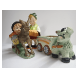 Group of Ceramic Figurines - One with Markings