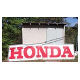 HUGE Honda Dealership Sign - 16ft x 4ft (2 separate sections of 8ft x 4ft)