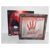 Monopoly Deadpool Collector's Edition and Trivial Pursuit Horror Ultimate Edition Board Games-Open Boxes