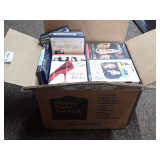 Huge Box Lot of CDs & DVDs