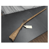 OLD GR DOUGLAS .36 CALIBER MUZZLELOADING BLACK POWDER FLINTLOCK RIFLE