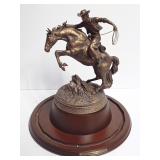 Liberty Head Nickels Crystal Collection Cowboy Statue