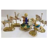 Branded Carousel Horses-See all photos.