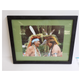 Native American Framed Photograph
