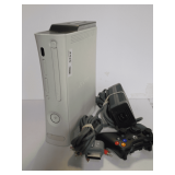 Xbox 360 Game Console with Controller and Power Cord
