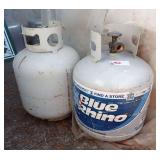 Two Propane Tanks