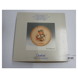 Goebel Hummel Annual Collector Plate 1986
