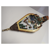 Decorative Bellow with Winter Scene