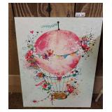 Home Accents Hot Air Balloon Print on Canvas