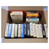Assorted 8-Track Tape Collection