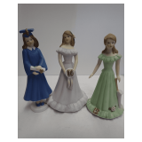 Enesco Growing Up Figurines