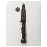 NORTH VIETNAM SOLDIERS WEAPON AND 1946 2 DONG COIN - AMERICAN SOLDIER  BROUGHT HOME FROM WAR