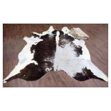 Bovine Hide Rug and Very Soft Blanket