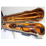 Violin with Case and Bow 1974 Antonio Stradivarius Copy
