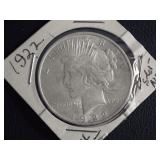 1922 PEACE DOLLAR