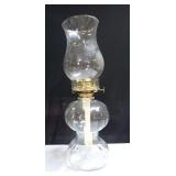 Clear Glass Oil Lamp