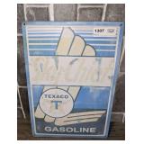 METAL REPRODUCTION TEXACO SKY CHIEF GASOLINE SIGN