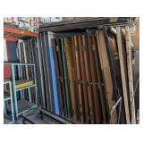 ALL DOORS AND DOOR FRAMES IN BACK CORNER MARKED 4118, 29 DOORS TOTAL